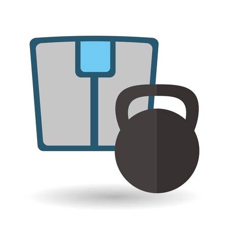 Healthy lifestyle concept with icon design, vector illustration 10 eps graphic.のイラスト素材