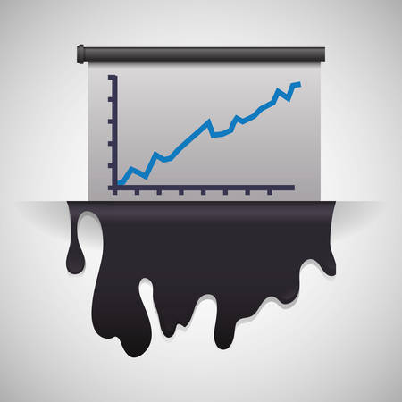 Petroleum  concept with icon design, vector illustration 10 eps graphic.のイラスト素材