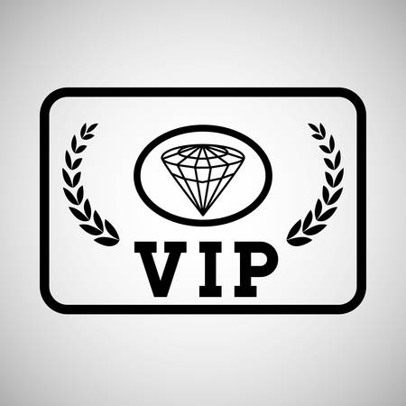 VIP concept with icon design, vector illustration 10 eps graphic.のイラスト素材