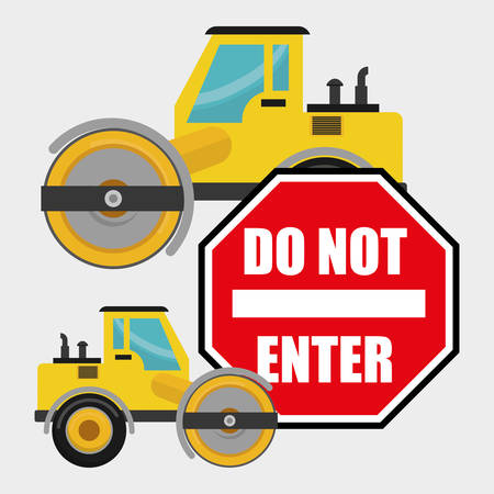 Construction concept with icon design, vector illustration 10 eps graphic.のイラスト素材