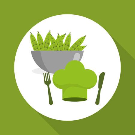 Vegan concept with icon design, vector illustration 10 eps graphic.のイラスト素材