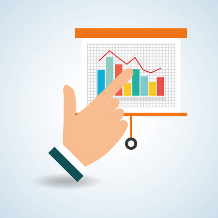 Infographic concept with icon design, vector illustration 10 eps graphic.のイラスト素材