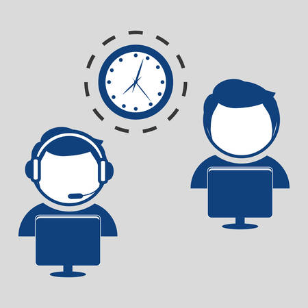 Technical service  concept with icon design, vector illustration 10 eps graphic.のイラスト素材