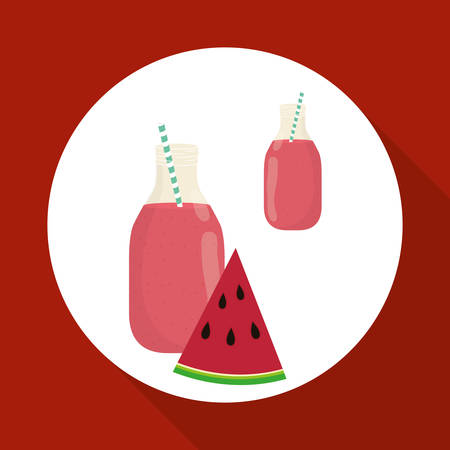 Juice  concept with icon design, vector illustration 10 eps graphic.のイラスト素材