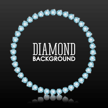 Diamond concept with icon design, vector illustration 10 eps graphic.のイラスト素材