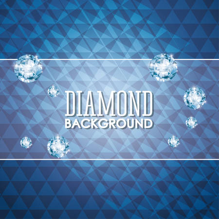 Diamond concept with icon design, vector illustration 10 eps graphic.のイラスト素材