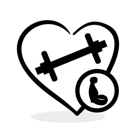 Healthy lifestyle concept with icon design, vector illustration 10 eps graphic.のイラスト素材