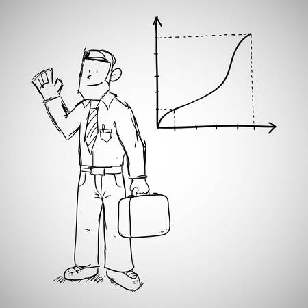 Infographic concept with icon design, vector illustration 10 eps graphic.のイラスト素材
