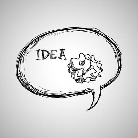 Sketch concept with icon design, vector illustration 10 eps graphic.のイラスト素材