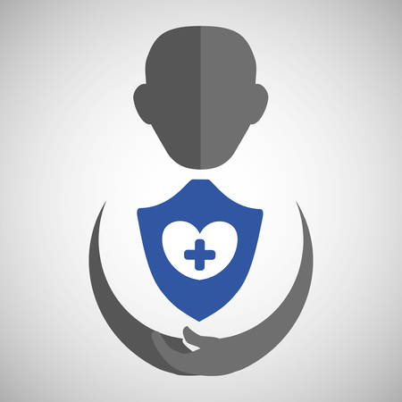 Insurance concept with icon design, vector illustration 10 eps graphic.のイラスト素材