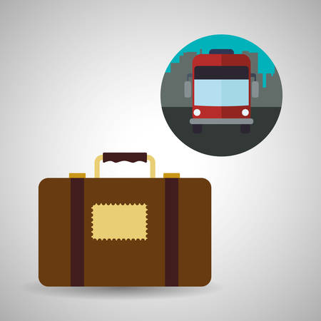 Travel concept with icon design, vector illustration 10 eps graphic.のイラスト素材