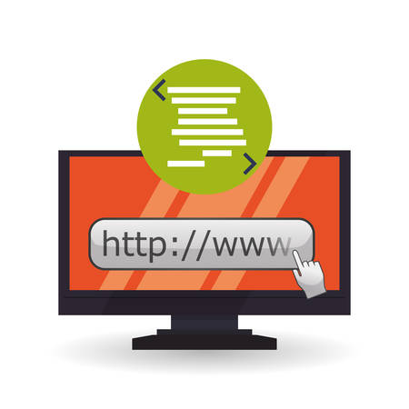 Cloud computing concept with icon design, vector illustration 10 eps graphic.のイラスト素材