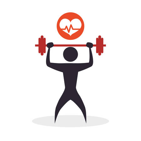 Healhy Lifestyle concept with icon design, vector illustration 10 eps graphic.のイラスト素材