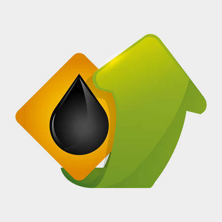 Petroleum  concept with icon design, vector illustration 10 eps graphic.のイラスト素材