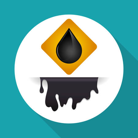 Petroleum  concept with icon design, vector illustration 10 eps graphic.のイラスト素材