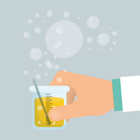 Science concept with icon design, vector illustration 10 eps graphic.のイラスト素材
