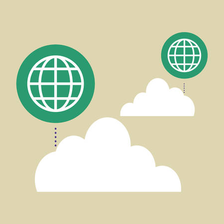 Social media concept with icon design, vector illustration 10 eps graphic.のイラスト素材