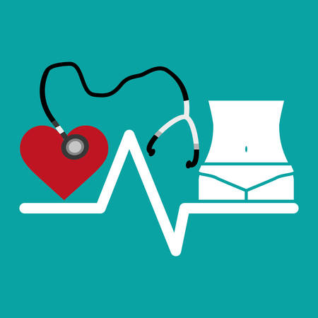 Medical care concept with icon design, vector illustration 10 eps graphic.のイラスト素材
