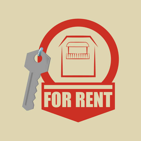 Real Estate concept with icon design, vector illustration 10 eps graphic.のイラスト素材