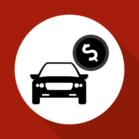 Car sale  concept with icon design, vector illustration 10 eps graphic.のイラスト素材