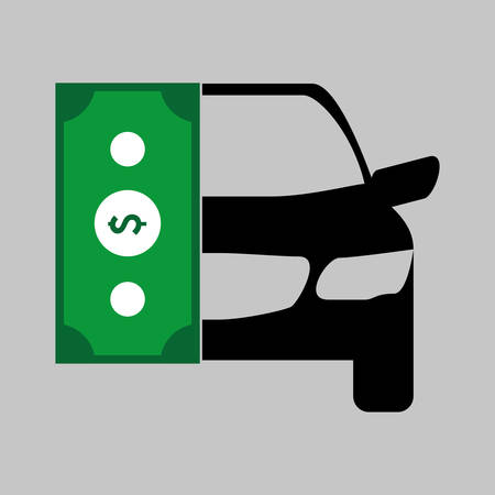 Car sale  concept with icon design, vector illustration 10 eps graphic.のイラスト素材