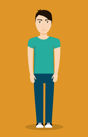 Avatar concept with icon design, vector illustration 10 eps graphic.のイラスト素材