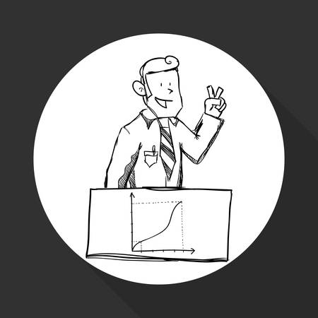 Infographic concept with icon design, vector illustration 10 eps graphic.のイラスト素材