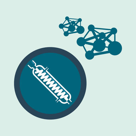 Science concept with icon design, vector illustration 10 eps graphic.のイラスト素材