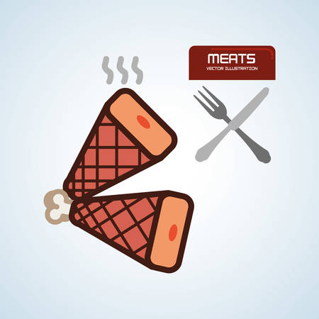 Healthy food concept with icon design, vector illustration 10 eps graphic.のイラスト素材