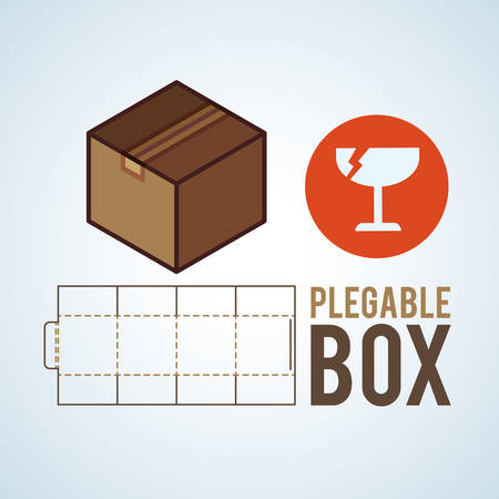 Delivery concept with icon design, vector illustration 10 eps graphic.のイラスト素材