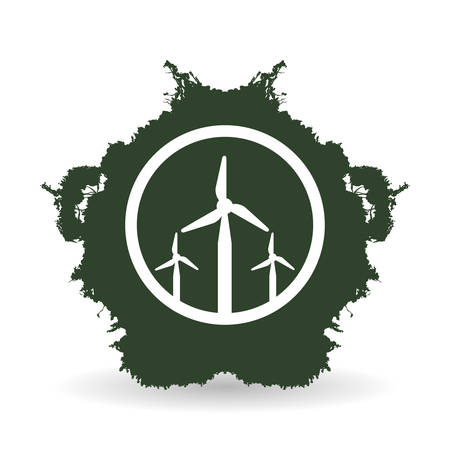 Eco concept with icon design, vector illustration 10 eps graphic.のイラスト素材