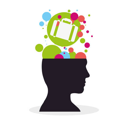 People concept with icon design, vector illustration 10 eps graphic.のイラスト素材