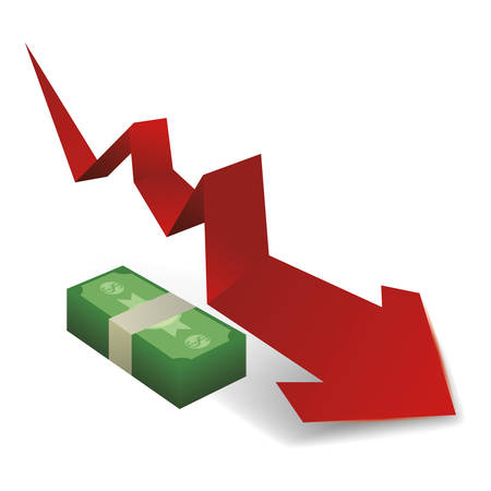 Profit concept with icon design, vector illustration 10 eps graphic.のイラスト素材