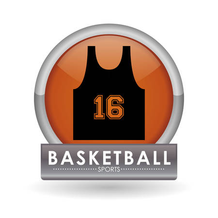 Basketball concept with icon design, vector illustration 10 eps graphic.のイラスト素材