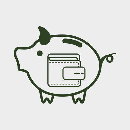 Money concept with icon design, vector illustration 10 eps graphic.のイラスト素材