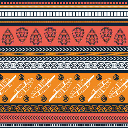 Bohemio concept with icon design, vector illustration 10 eps graphic.のイラスト素材