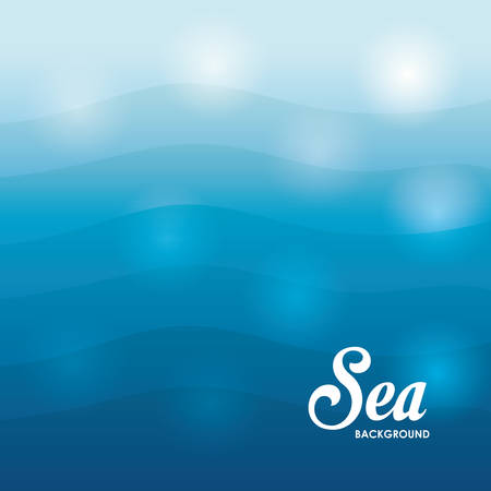 Sea  concept with icon design, vector illustration 10 eps graphic.のイラスト素材