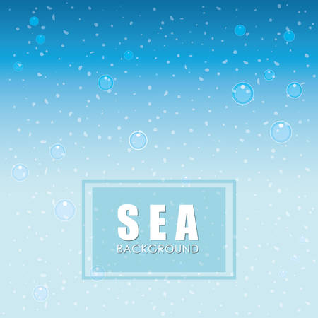 Sea  concept with icon design, vector illustration 10 eps graphic.のイラスト素材