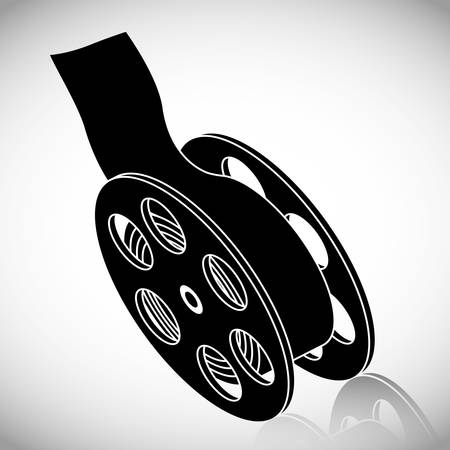 Cinema concept with icon design, vector illustration 10 eps graphic.のイラスト素材