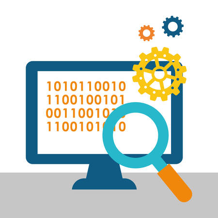 Processs concept with icon design, vector illustration 10 eps graphic.のイラスト素材