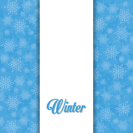 Winter concept with icon design, vector illustration 10 eps graphic.のイラスト素材