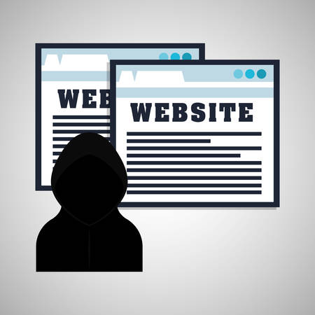 Security system  concept with icon design, vector illustration 10 eps graphic.のイラスト素材