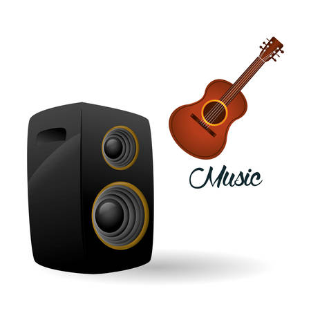 Music concept with icon design, vector illustration 10 eps graphic.のイラスト素材