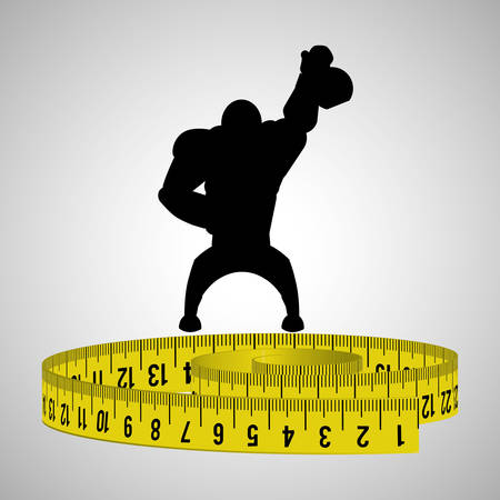 Healthy lifestyle  concept with icon design, vector illustration 10 eps graphic.のイラスト素材