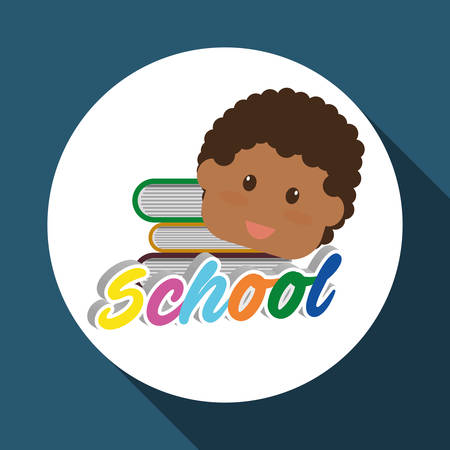 Education concept with icon design, vector illustration 10 eps graphic.のイラスト素材