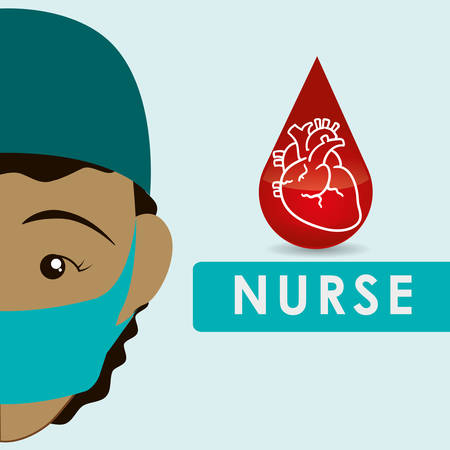 Medical care concept with icon design, vector illustration 10 eps graphic.のイラスト素材