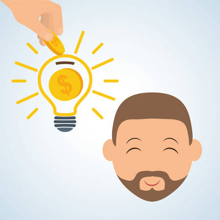 Save Money concept with icon design, vector illustration 10 eps graphic.のイラスト素材