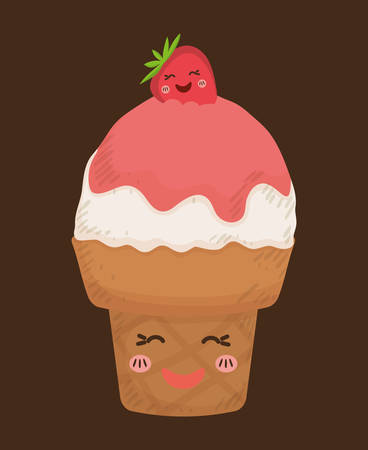 Sweet concept with icon design, vector illustration 10 eps graphic.のイラスト素材