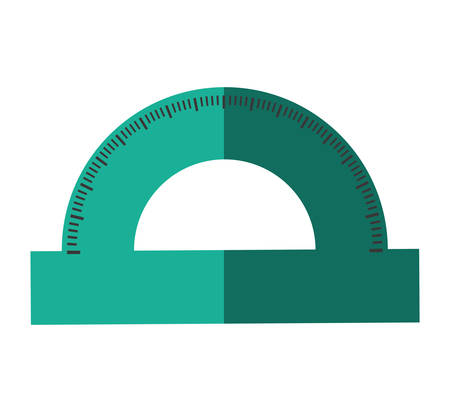 School and education concept represented by ruler icon. isolated and flat illustrationのイラスト素材