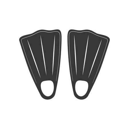 Swimming concept represented by diving icon. isolated and flat illustrationのイラスト素材